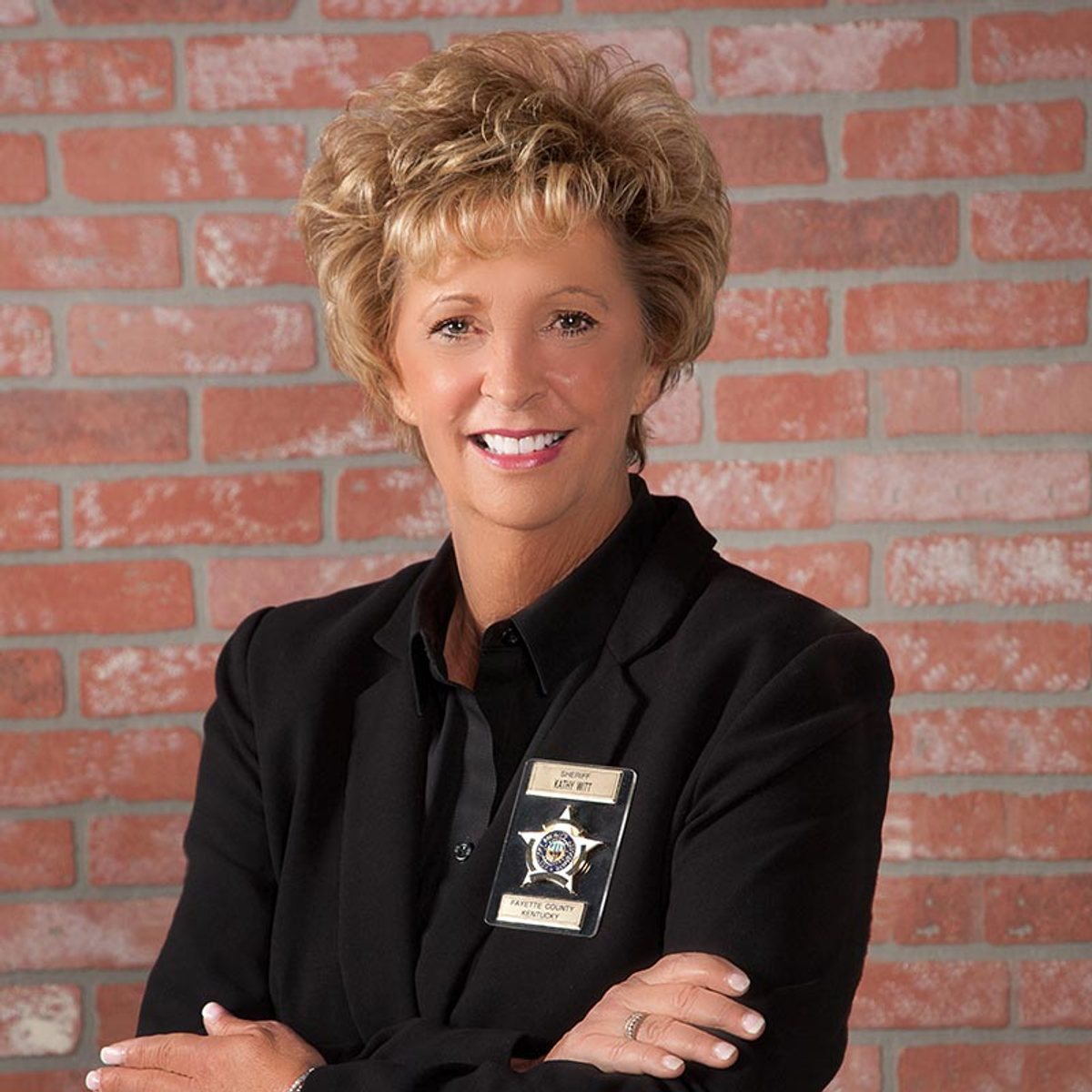 Sheriff Kathy Witt, Fayette County Sheriff, in uniform